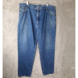 Carhartt Relaxed Fit Jeans Mens‎ Denim Pants Cotton Blue Size 44x32